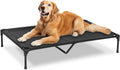 Elevated Dog Bed for Outdoor XL Raised Dog Cot - Cooling Raised Cot
