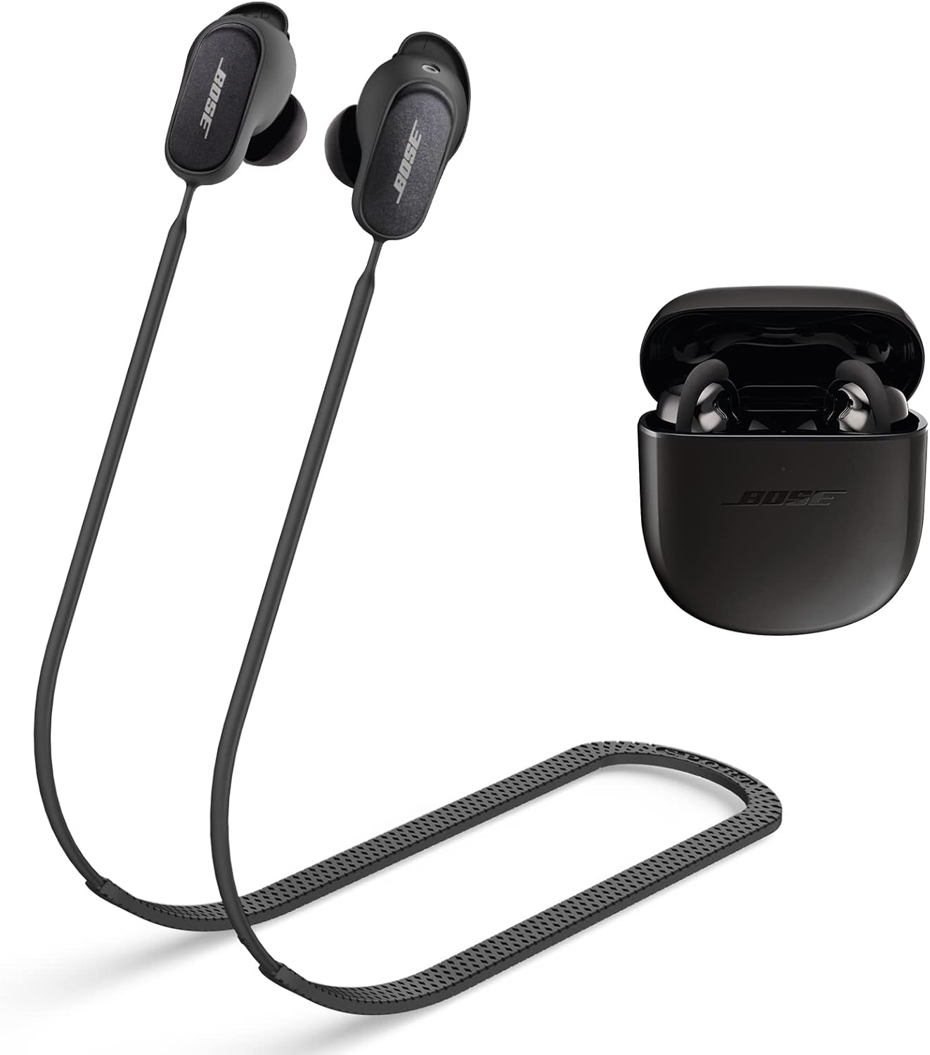 WOFRO Silicone Lanyard for Bose Earbuds