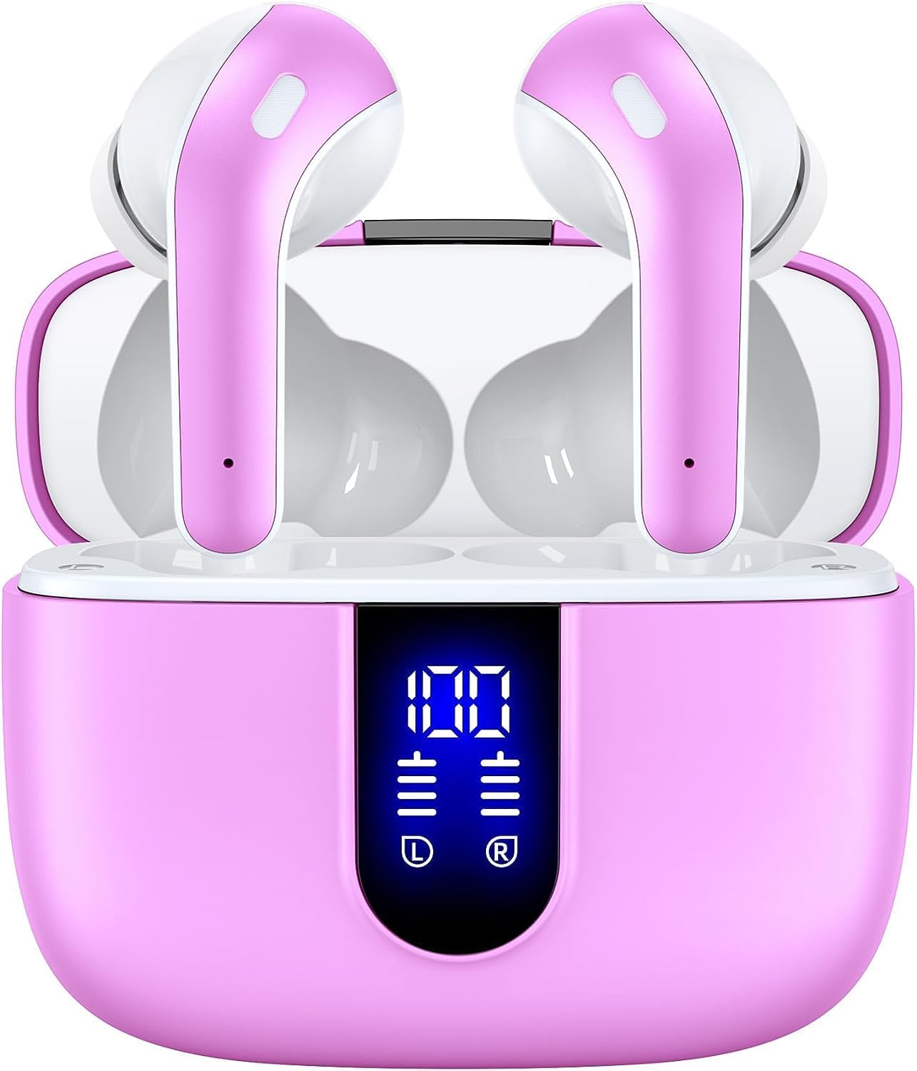 TAGRY Wireless Earbuds: 60H Playback, Waterproof, Mic