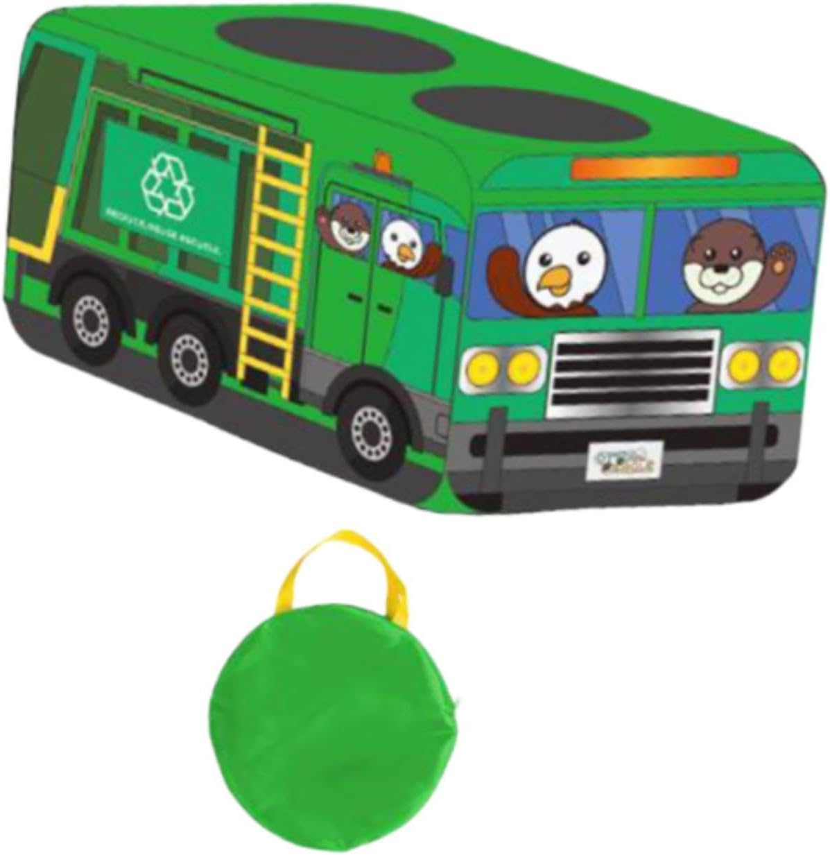 DYNWAVE Garbage Truck Play Tent - Instant Fun!