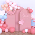 Babenest Dusty Pink Wedding Arch Cover Set for Stunning Events