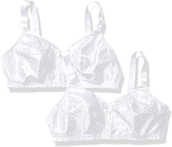 Just My Size Wireless Bra Pack for Full Coverage Comfort