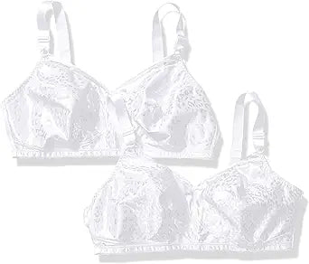 Just My Size Wireless Bra Pack for Full Coverage Comfort