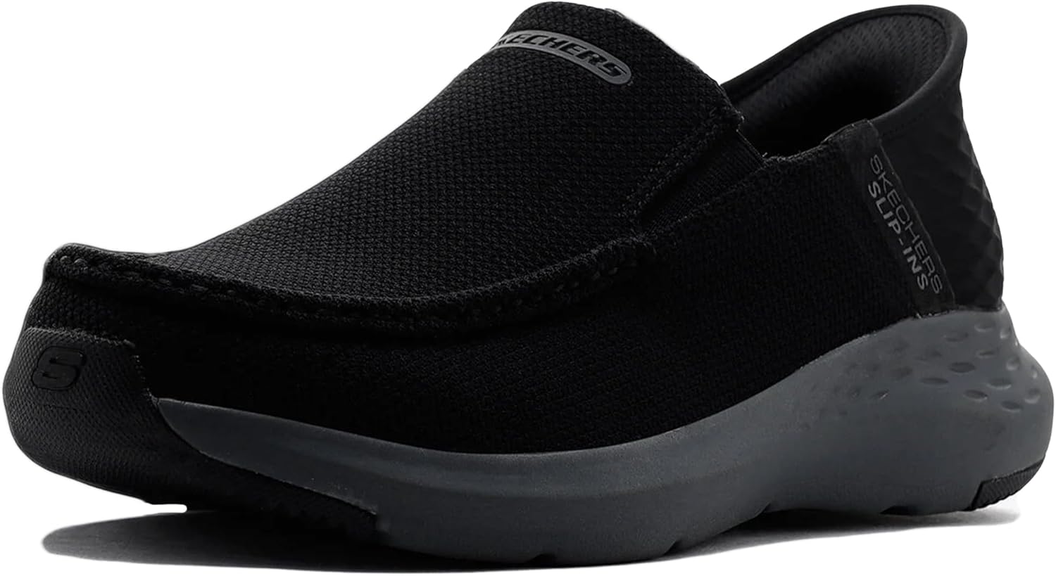 Skechers Mens Parson Ralven Slip-On: Comfort Meets Style