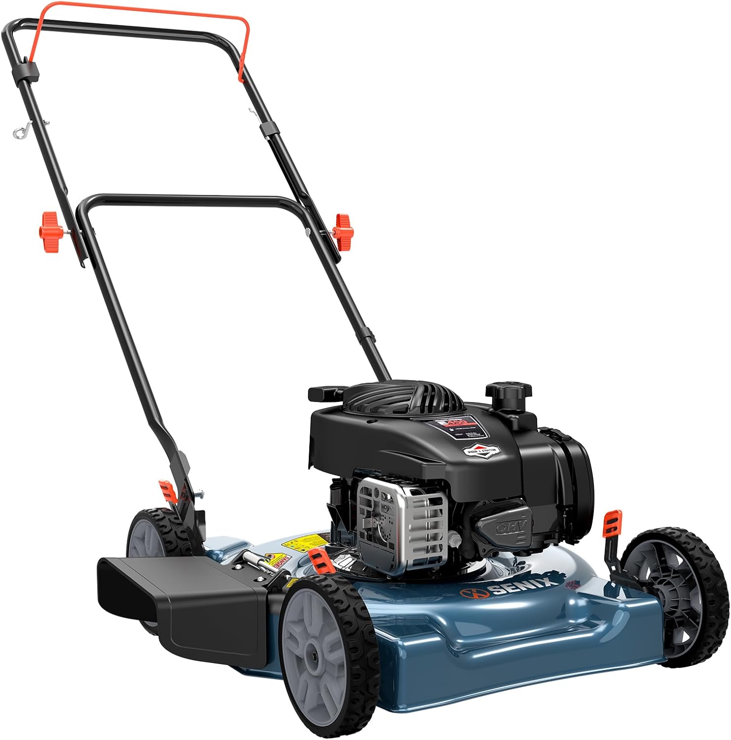 SENIX 20-Inch Gas Lawn Mower with Briggs & Stratton Engine