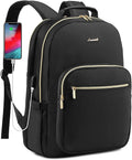 Laptop Backpack Purse for Women Quilted Daypack - Fits 15.6 in