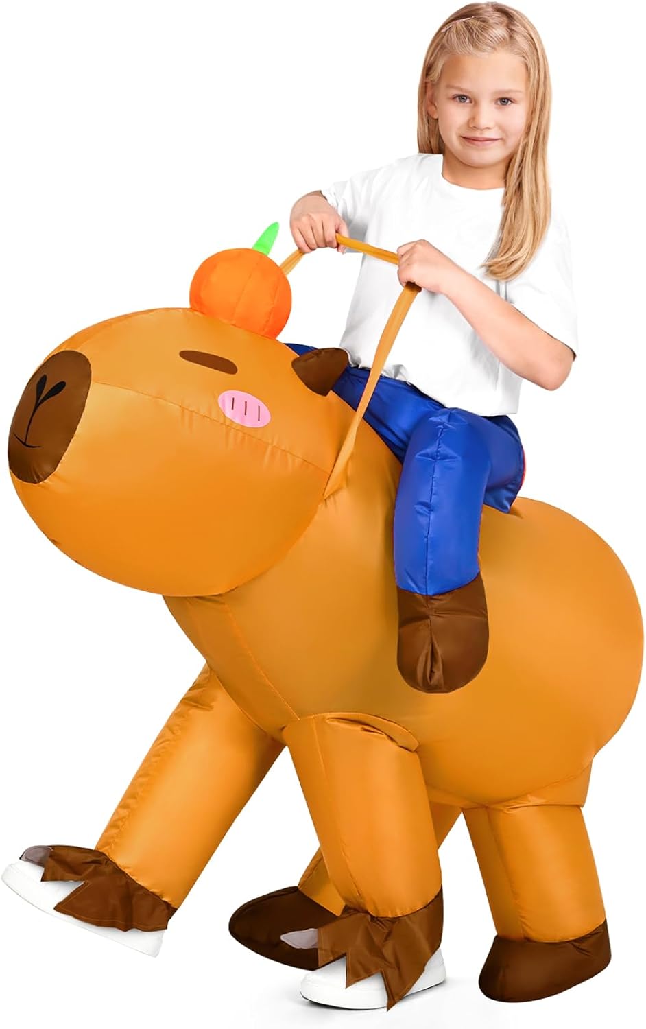 Capybara Costume for Kids, Funny Inflatable Cosplay Outfit