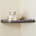 Wall Mounted Corner Cat Bed - Cozy Floating Cat Shelf for Walls