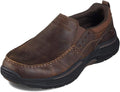 Skechers Mens Expended Sevenoleather Slip on Leather Slip on