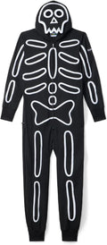 Tipsy Elves Halloween Skeleton Costume for Men - Comfy LED Jumpsuit