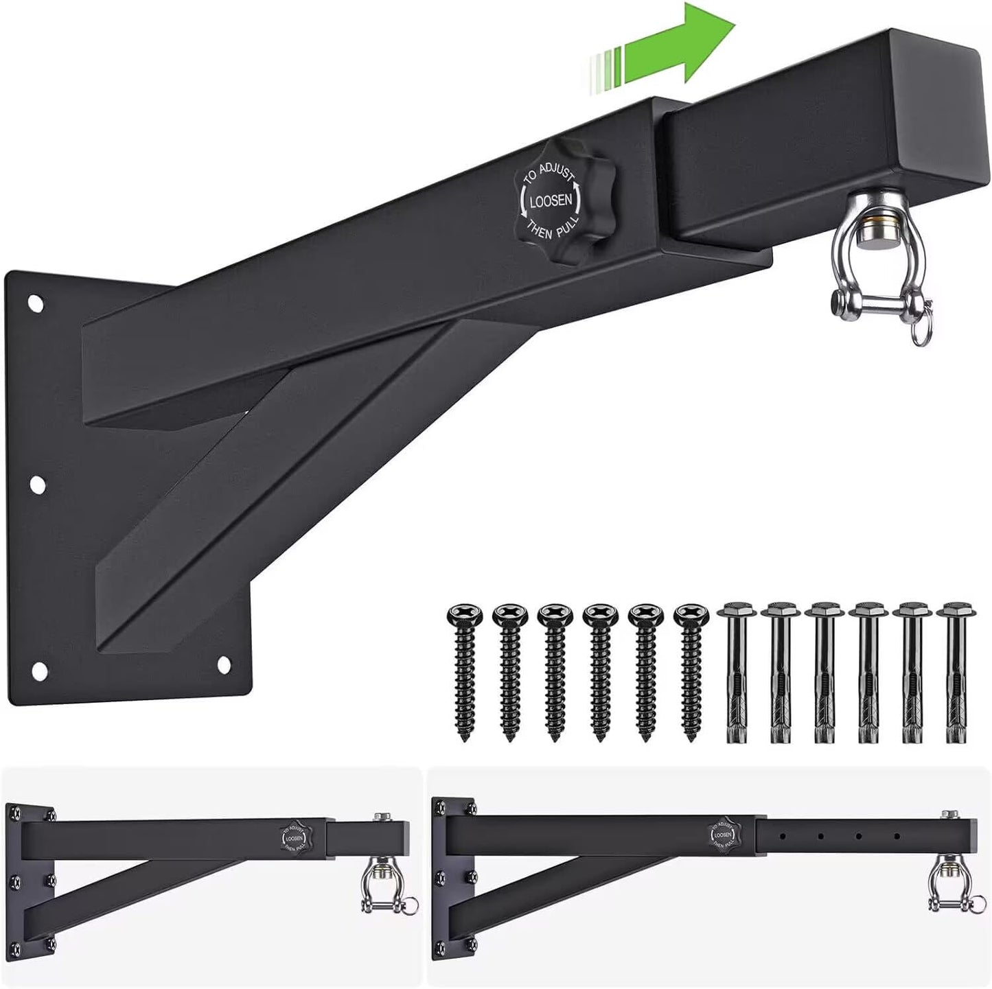 BeneLabel Wall Mount Heavy Bag Hanger for Home Gym Use