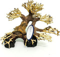 Bonsai Driftwood Aquarium Tree 8in H x 6in L - Handcrafted Tank Decor