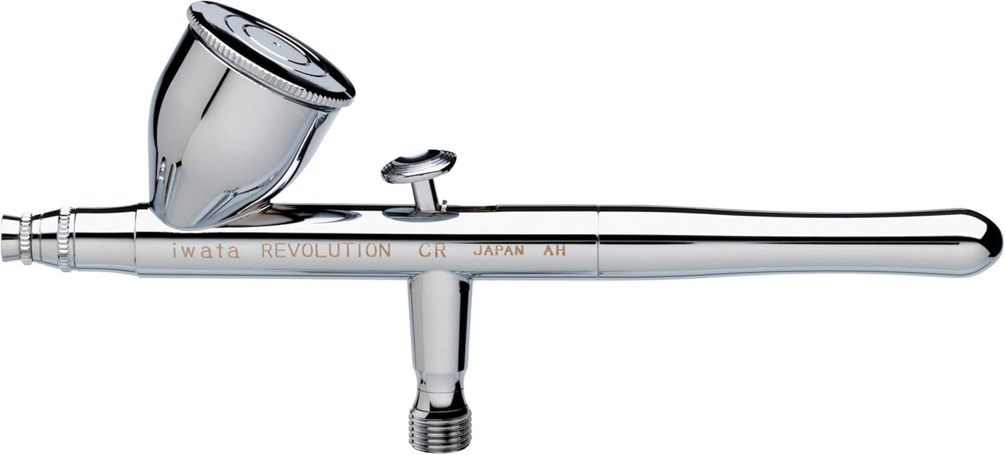 Iwata Revolution CR Airbrush: Precision Dual Action Tool for Artists