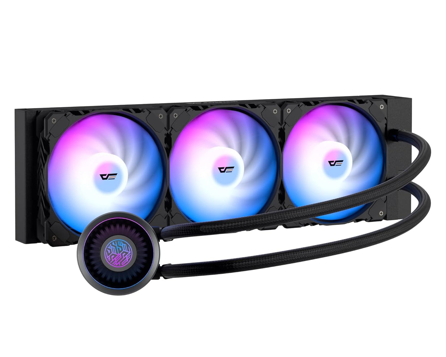darkFlash DNA360A AIO CPU Liquid Cooler with ARGB Sync Fans