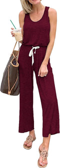 One Piece Jumpsuit for Women - Comfortable Summer Tank Romper