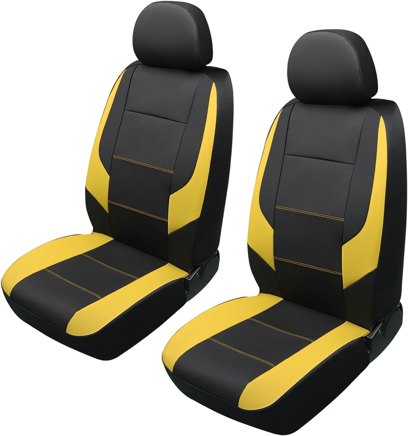 GIANT PANDA Front Car Seat Covers for Jeep - Stylish Protection