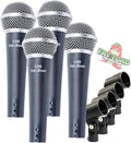 Fat Toad Vocal Microphones Live ResponsePRO Edition 4-Pack - Stage
