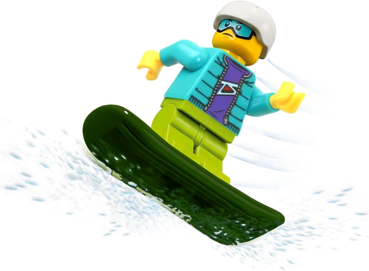 LEGO City Snowboarder Minifigure - Hit the Slopes Fun!