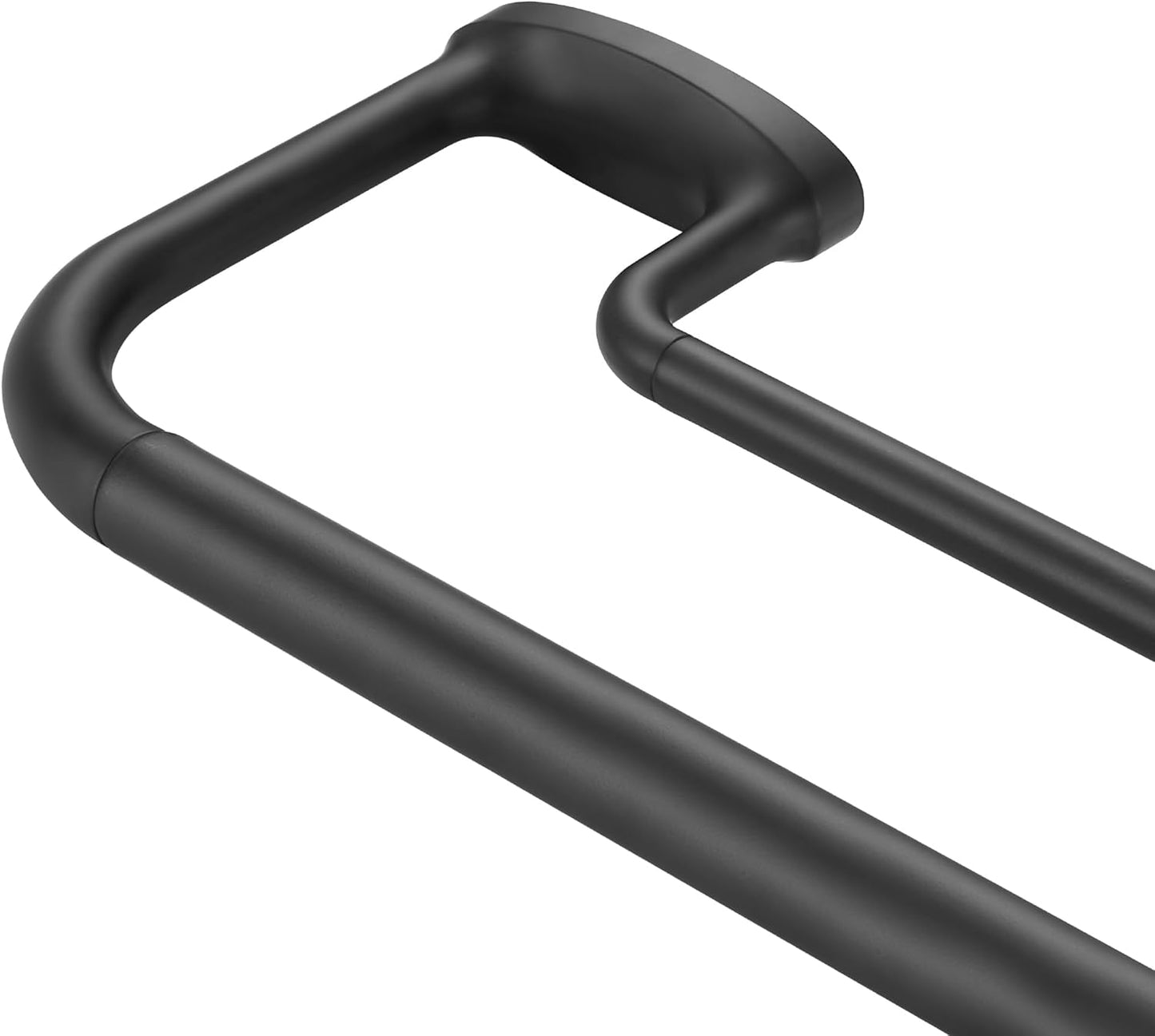 Double Curtain Rods for Windows - Adjustable Wrap Around Design
