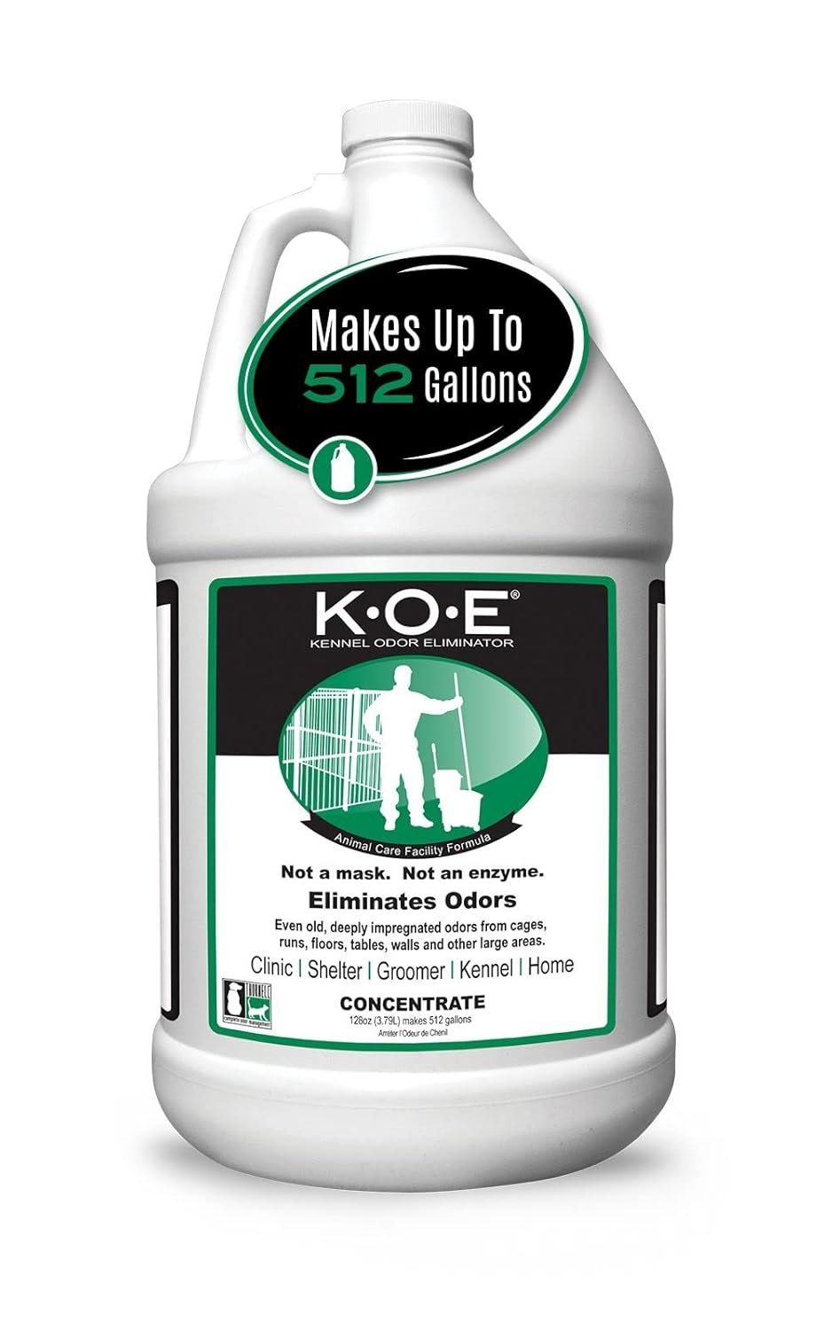 Thornell KOE Kennel Odor Eliminator Concentrate for Strong Odors