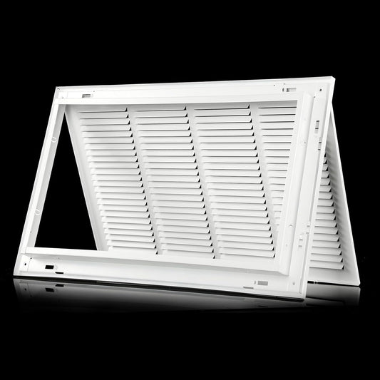 2412 Return Air Grille for Wall or Ceiling - Steel Vent Cover
