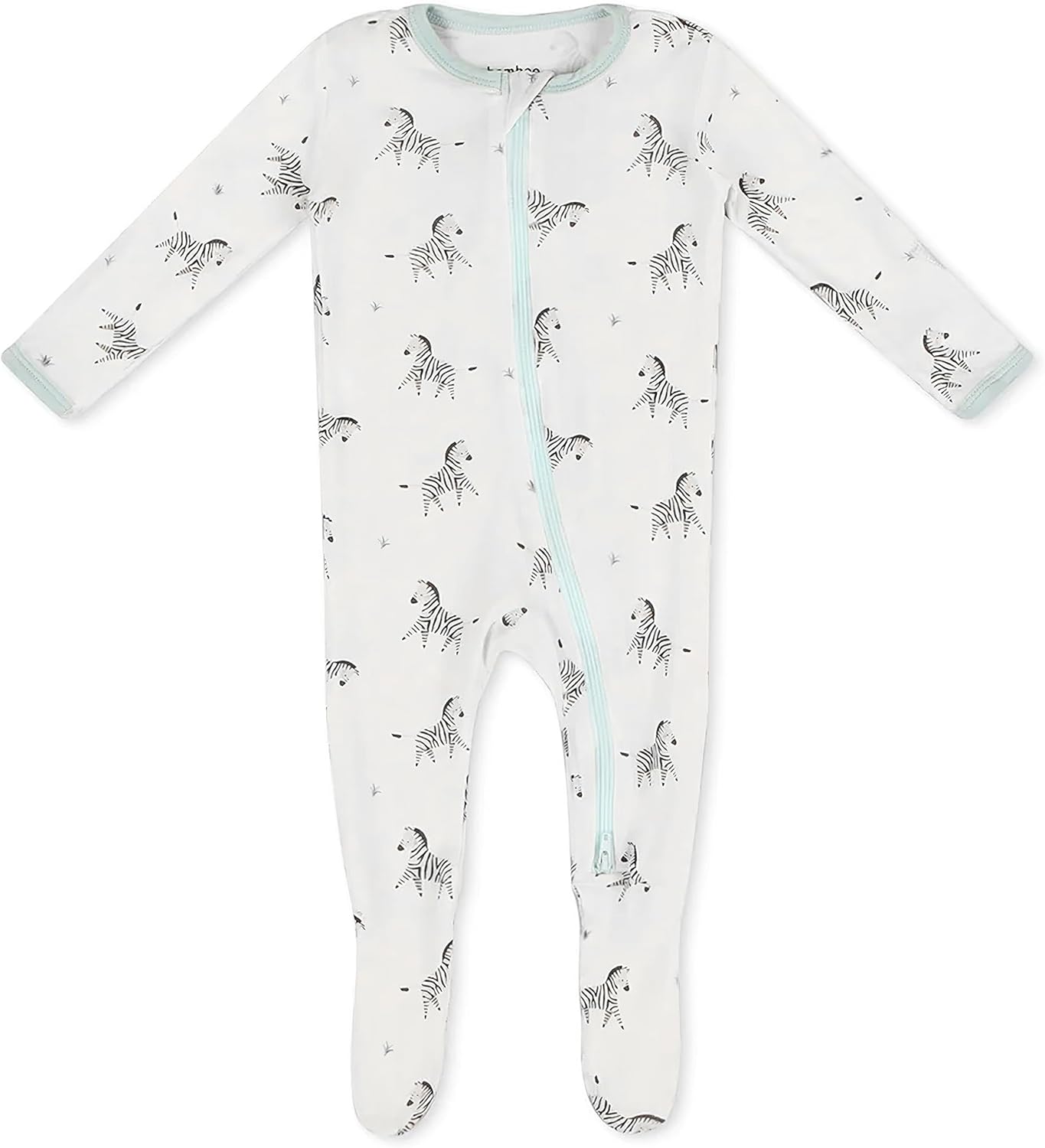 Bamboo Little Soft Baby Footie Pajamas for Newborns 0-24 Months