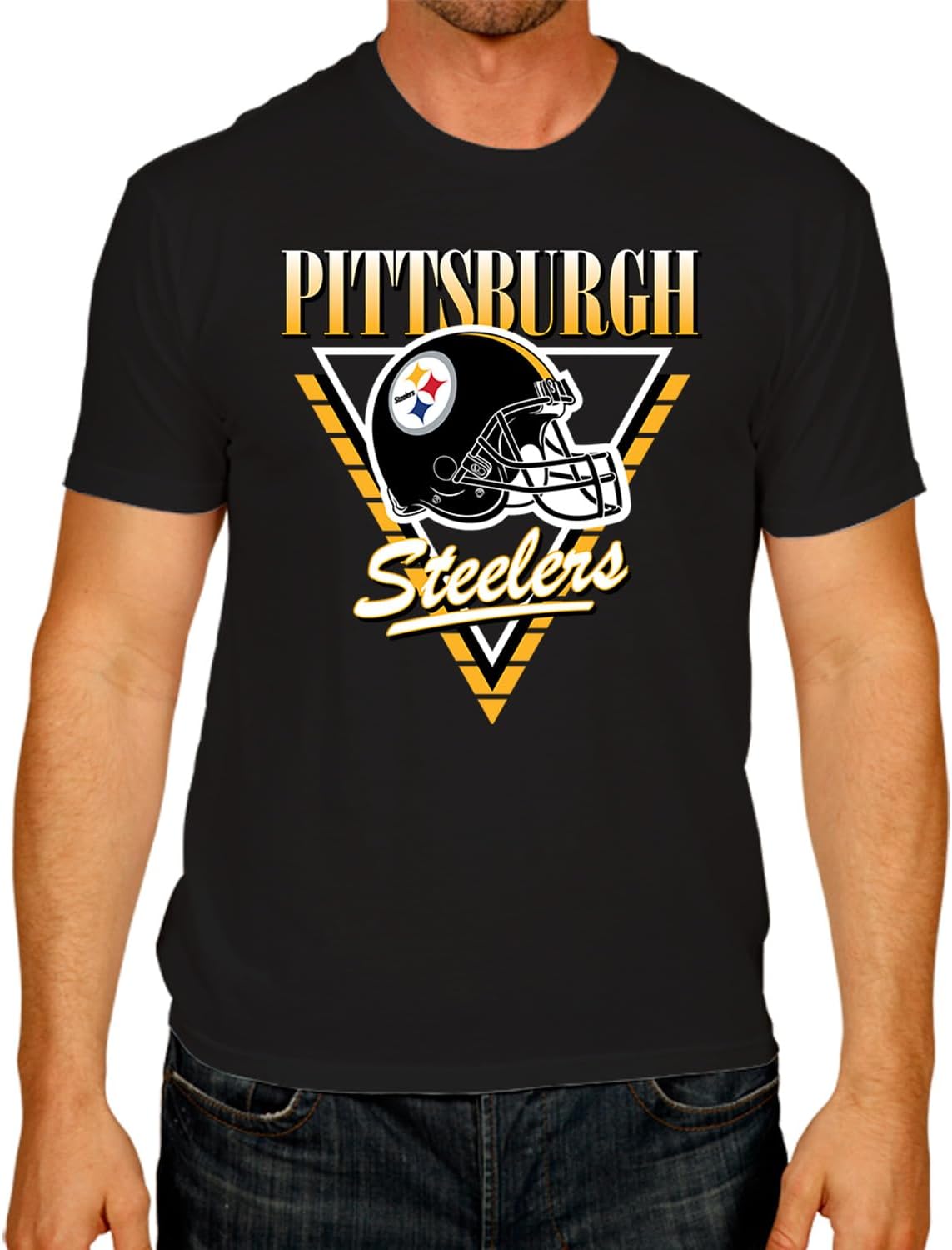 Pittsburgh Steelers Retro Triangle T-Shirt for Ultimate Comfort