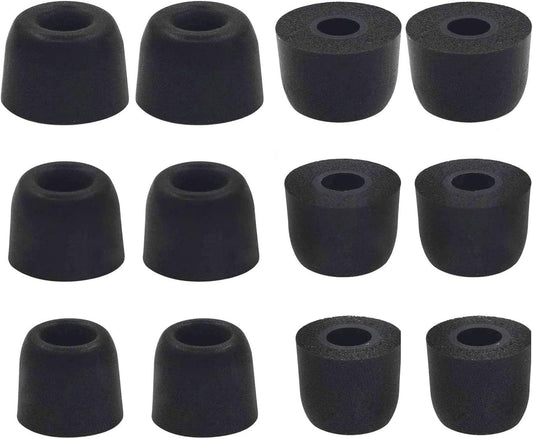 Enhanced Comfort & Performance 6 Pairs Sony Earbud Foam Tips