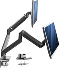 VIVO Premium Aluminum Dual Arm Monitor Mount - Fits 2 Ultrawide 38in