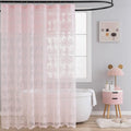 Shabby Chic Lace Pink Shower Curtain - TuDeco