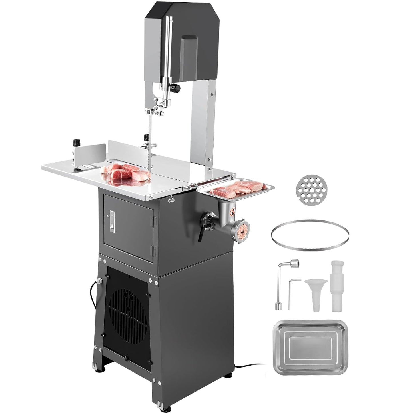 VEVOR Commercial Electric Meat Bandsaw for Efficient Cutting