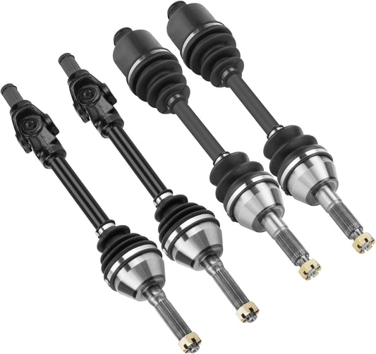 Front Rear CV Axle Full Set for Polaris Sportsman 400 500 600 700