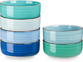 vancasso Bonita Cereal Bowl Set of 6 - Colorful 24 Oz Ceramic Bowls