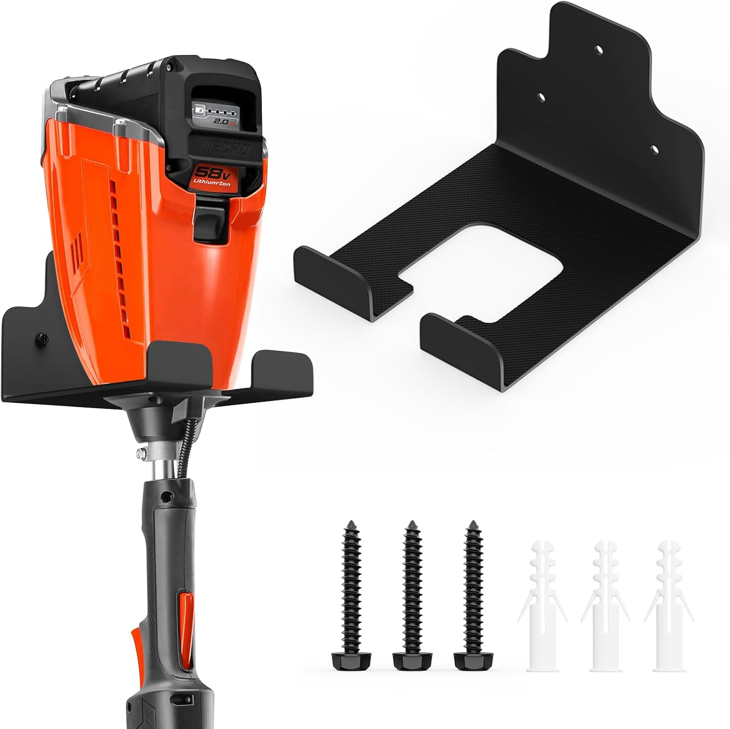 Feeloco Heavy Duty Garage Trimmer Rack - Organize with Ease!
