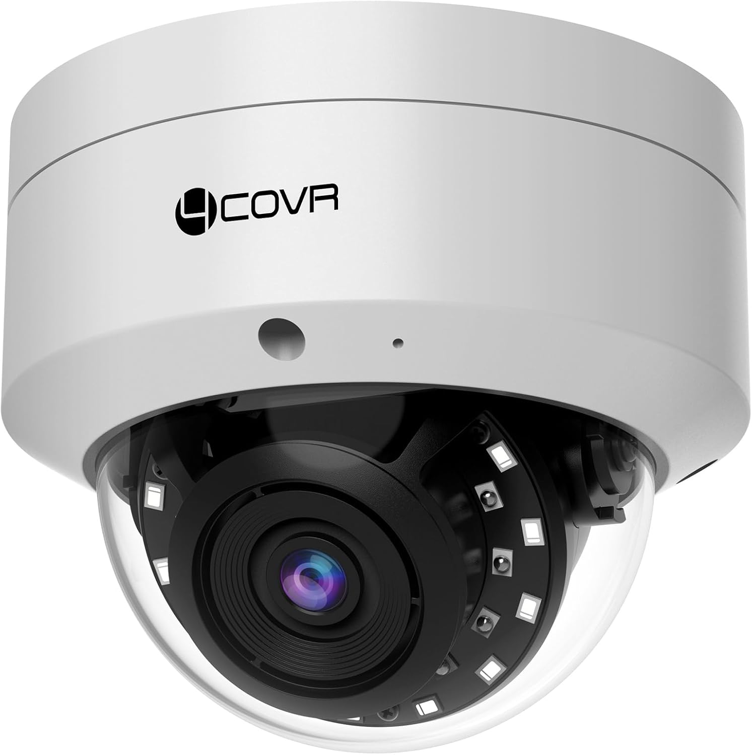 4COVR 5MP PoE Security Camera with Night Vision and Detection