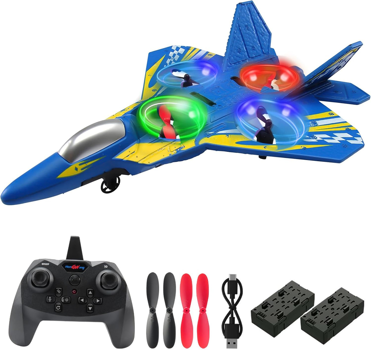 Jaming V17 Foam Remote Control Plane for Kids and Beginners