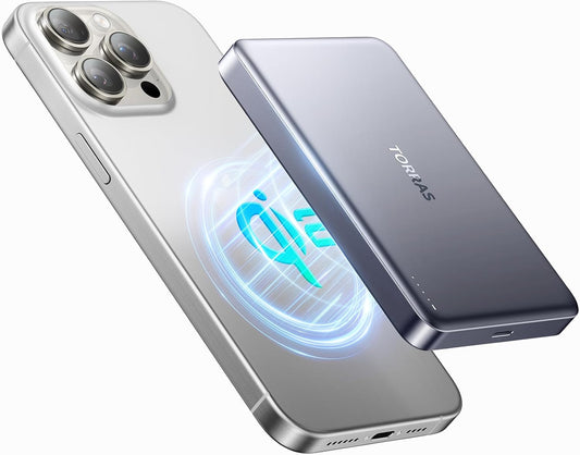 TORRAS MiniMag Qi2 Power Bank - 15W Ultra-Fast Charging