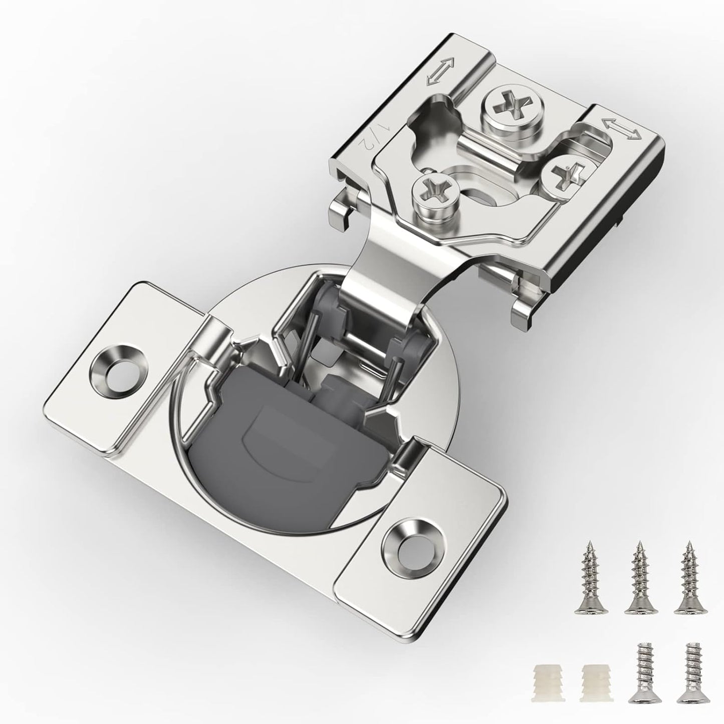 Furniware 60 Pieces 1/2 inch Overlay Soft Close Hinges Review