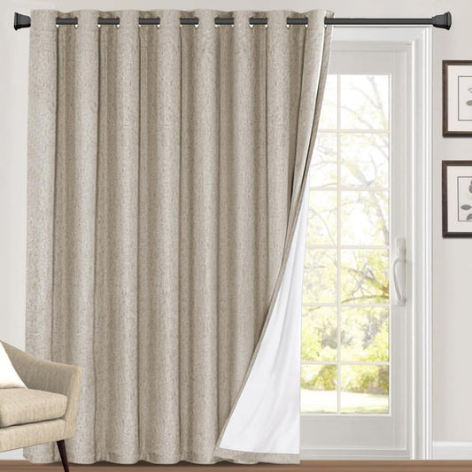 100% Blackout Curtains for Bedroom and Living Room by PrinceDeco