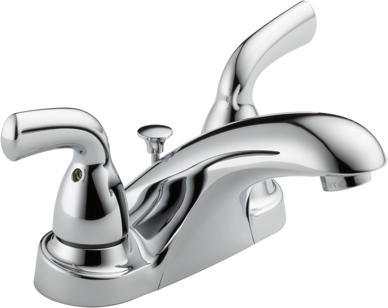 Delta Foundations Centerset Chrome Bathroom Faucet for Vanity