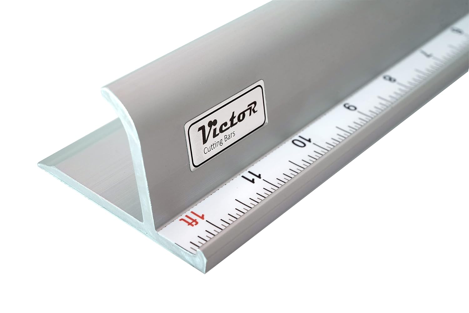 Victor 24-Inch Professional Aluminum Safety Ruler for Crafting