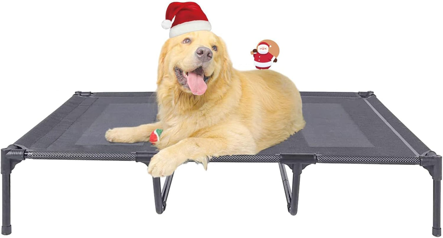 Suddus Elevated Dog Bed for Large Dogs - Comfort & Support
