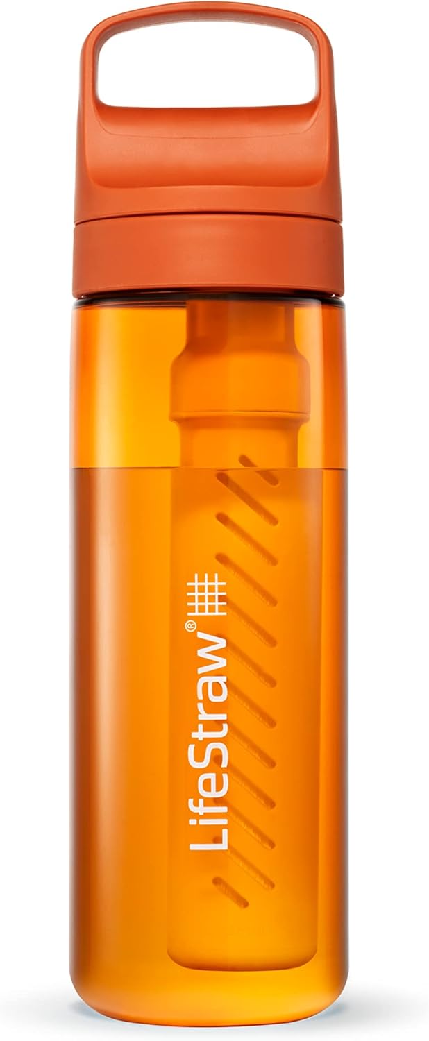 LifeStraw Go Series Water Filter Bottle for Travel and Everyday Use