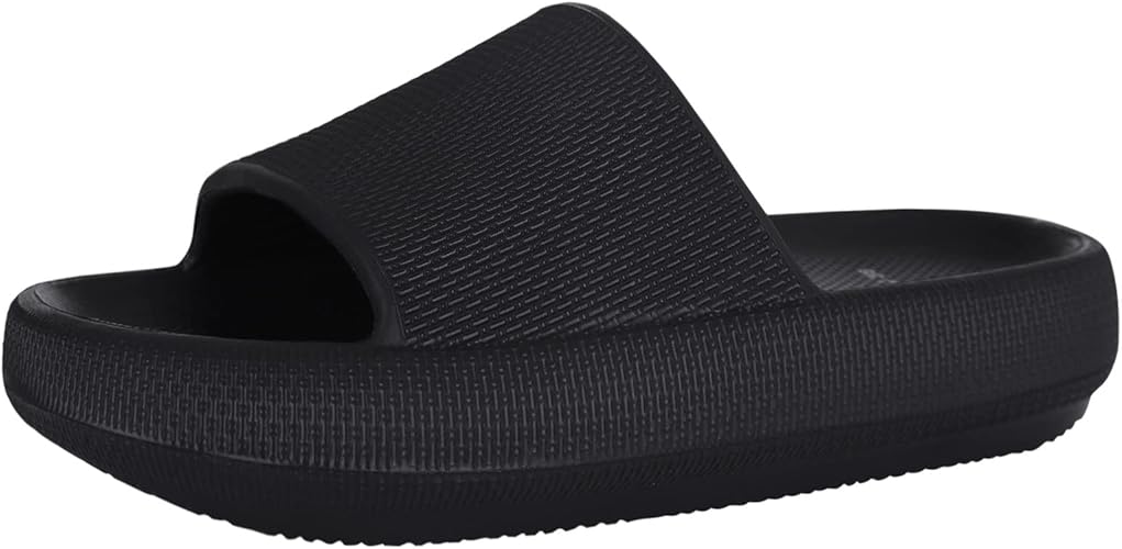 Pillow Soft Slide Sandals for Women Men Non-Slip Shower Shoes