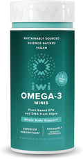 Iwi Omega-3 Mini Softgels (30 Servings) - Algae EPA + DHA