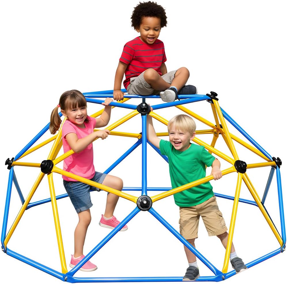 Zupapa 6FT Climbing Dome for Kids - Durable Jungle Gym Fun