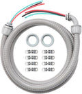 Power Whip Assembly Kit 1/2 in x 10 ft Non-Metallic - Prewired AC Whip