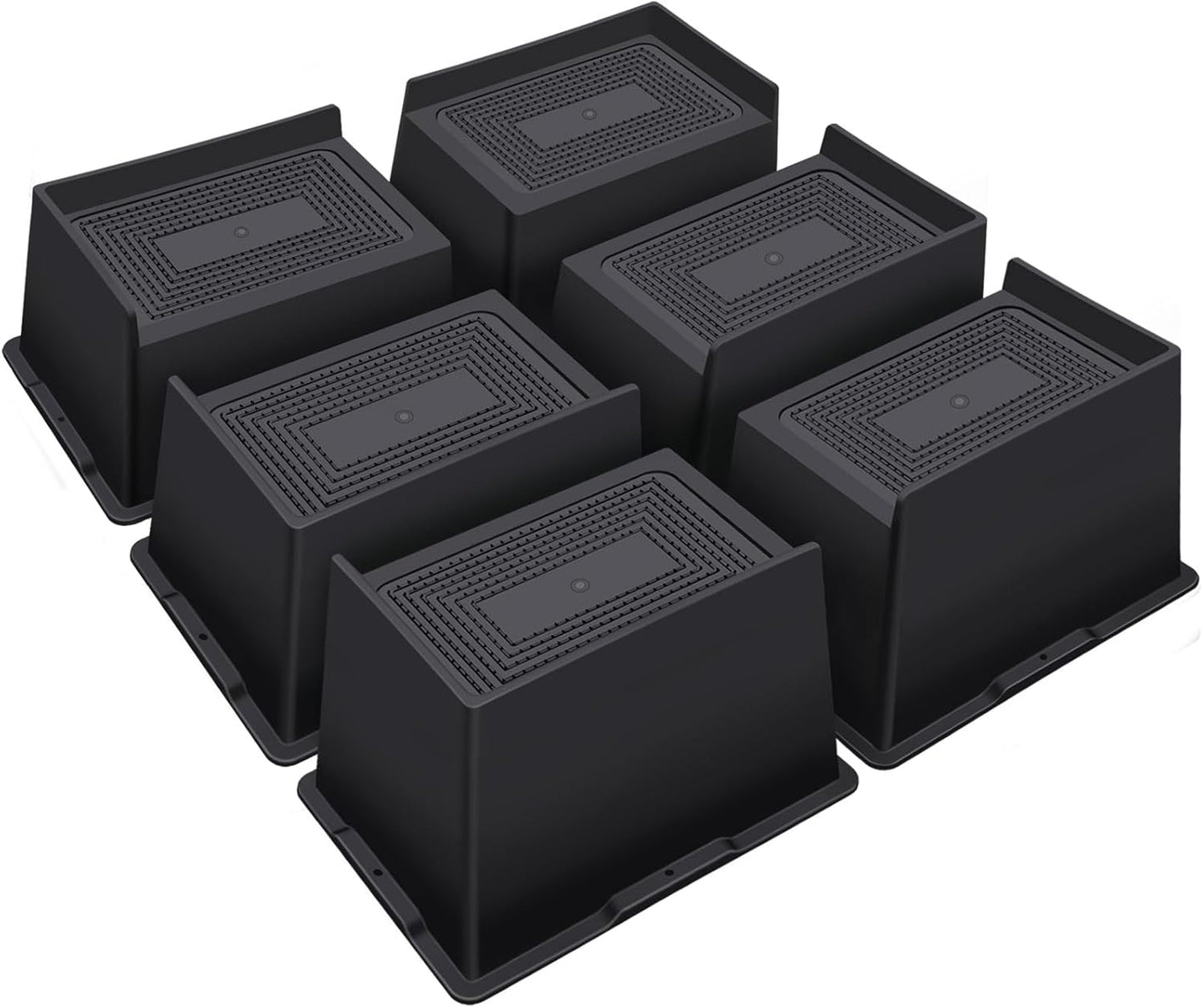 Heavy Duty Bed Risers 4 Inch for Sofa, Desk, and Chair Lifting
