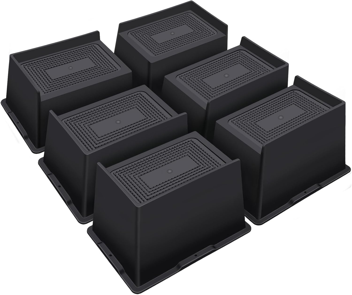 Heavy Duty Bed Risers 4 Inch for Sofa, Desk, and Chair Lifting
