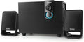 Immerse in Rich Bass: 2.1 Wooden PC Speakers